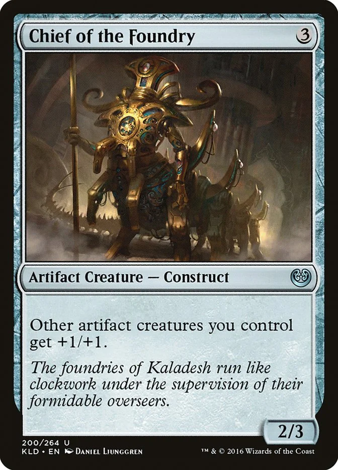 Chief of the Foundry 「KLD/200」「EN」