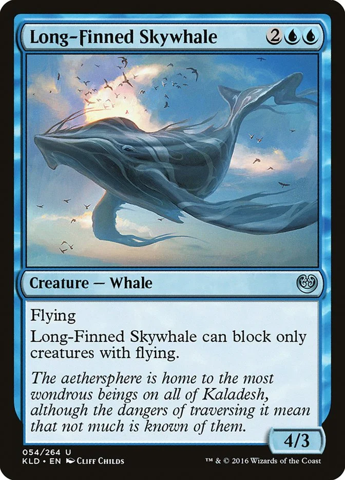 Long-Finned Skywhale 「KLD/54」「EN」