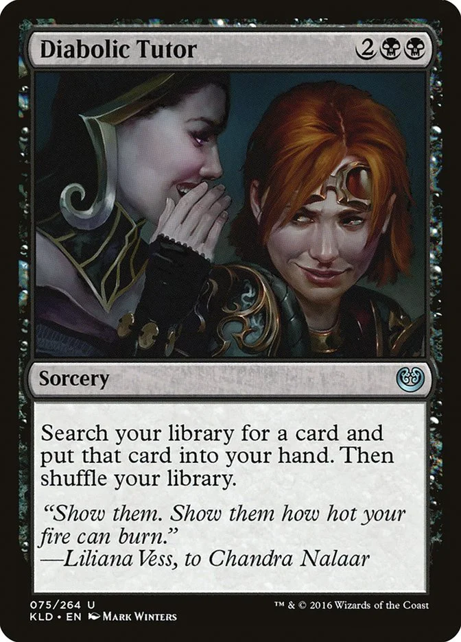 Diabolic Tutor 「KLD/75」「EN」