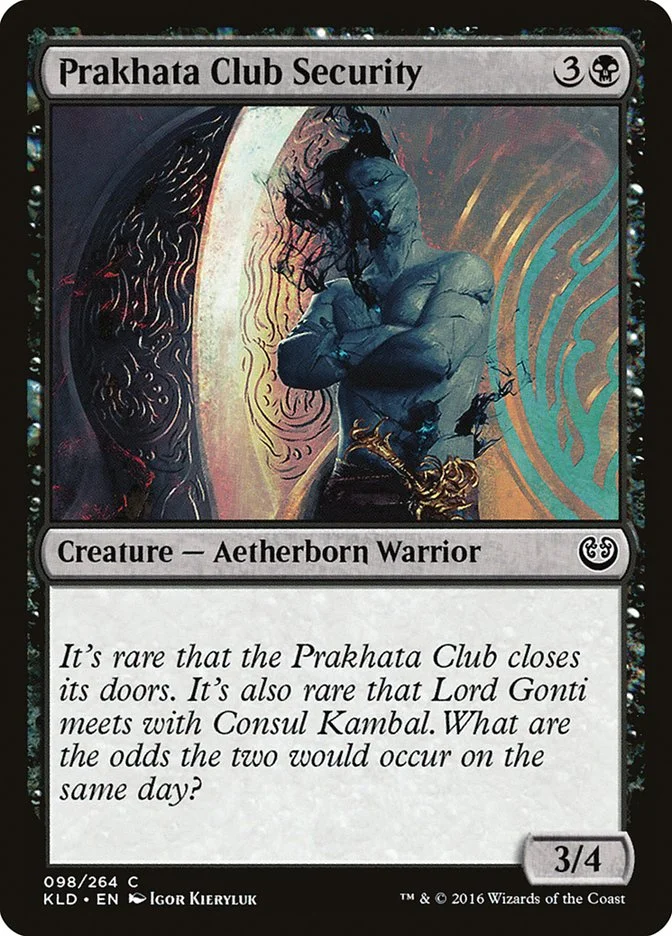 Prakhata Club Security 「KLD/98」「EN」