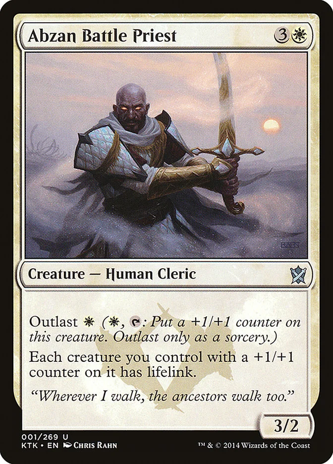 Abzan Battle Priest 「KTK/1」「EN」