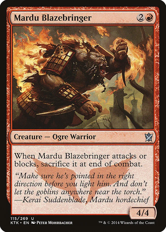 Mardu Blazebringer 「KTK/115」「EN」