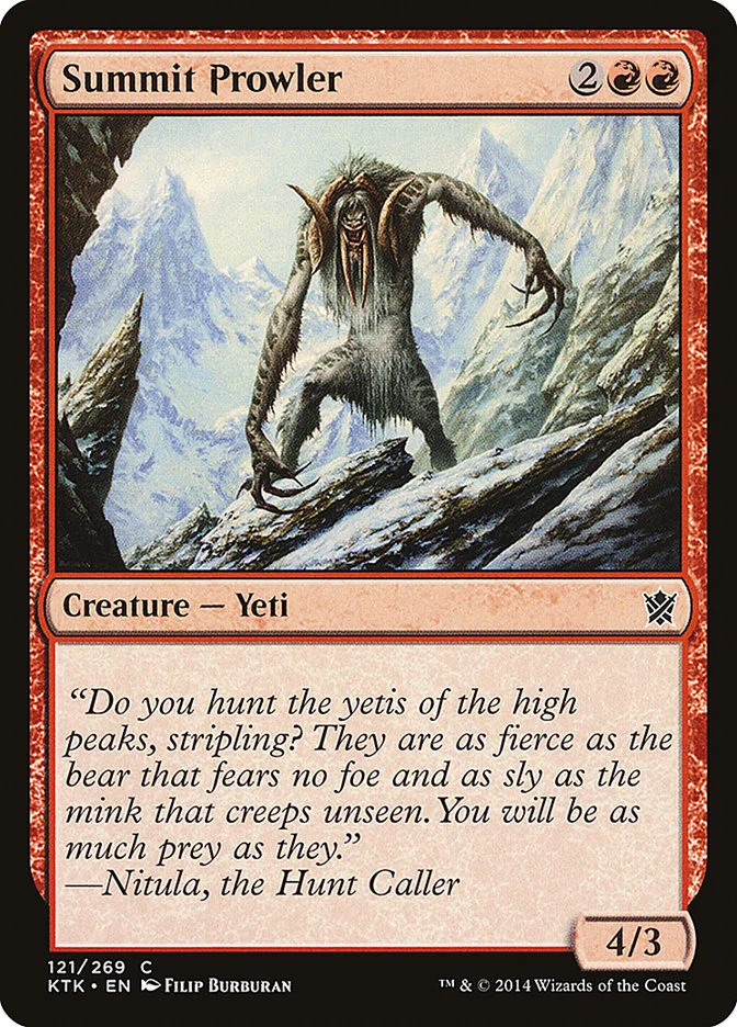 Summit Prowler 「KTK/121」「EN」