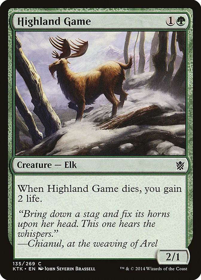 Highland Game 「KTK/135」「EN」