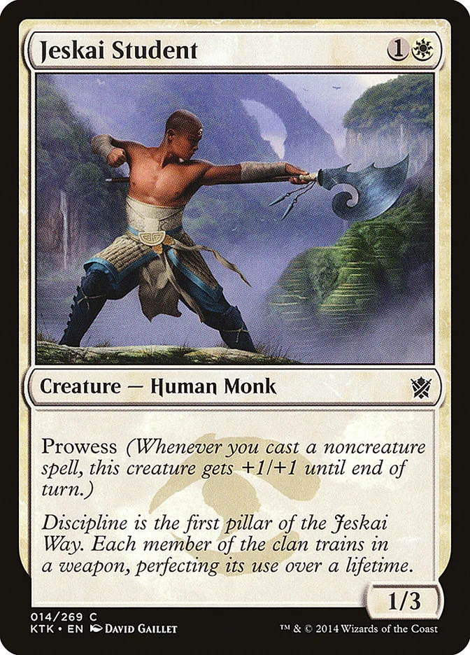 Jeskai Student 「KTK/14」「EN」