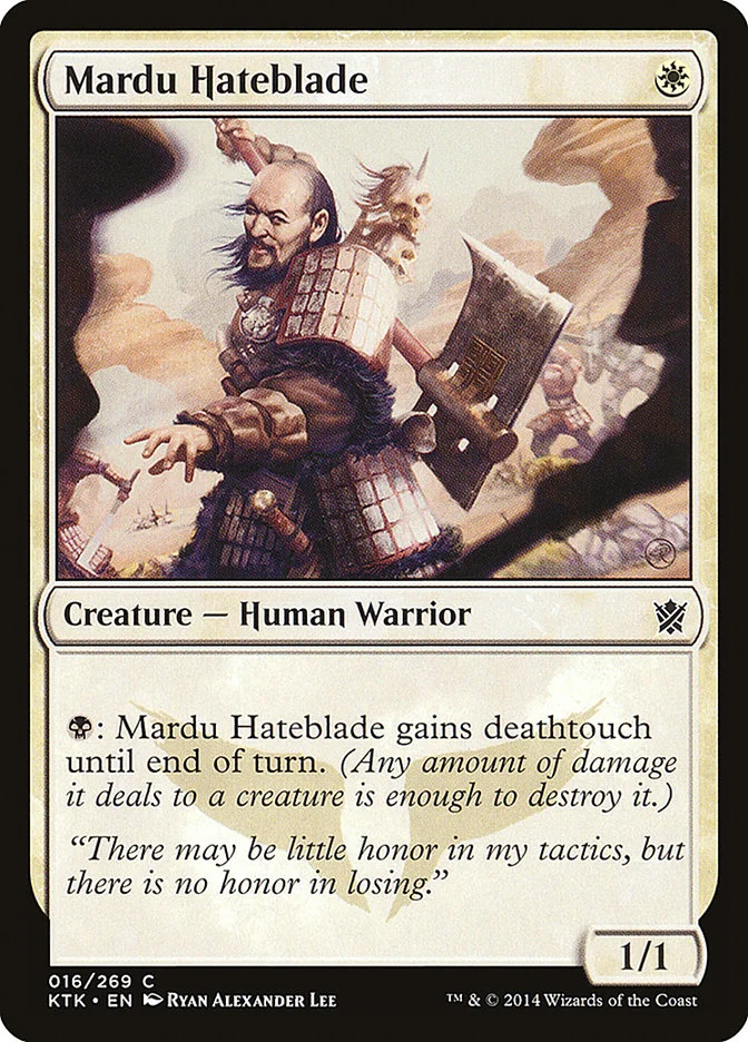 Mardu Hateblade 「KTK/16」「EN」