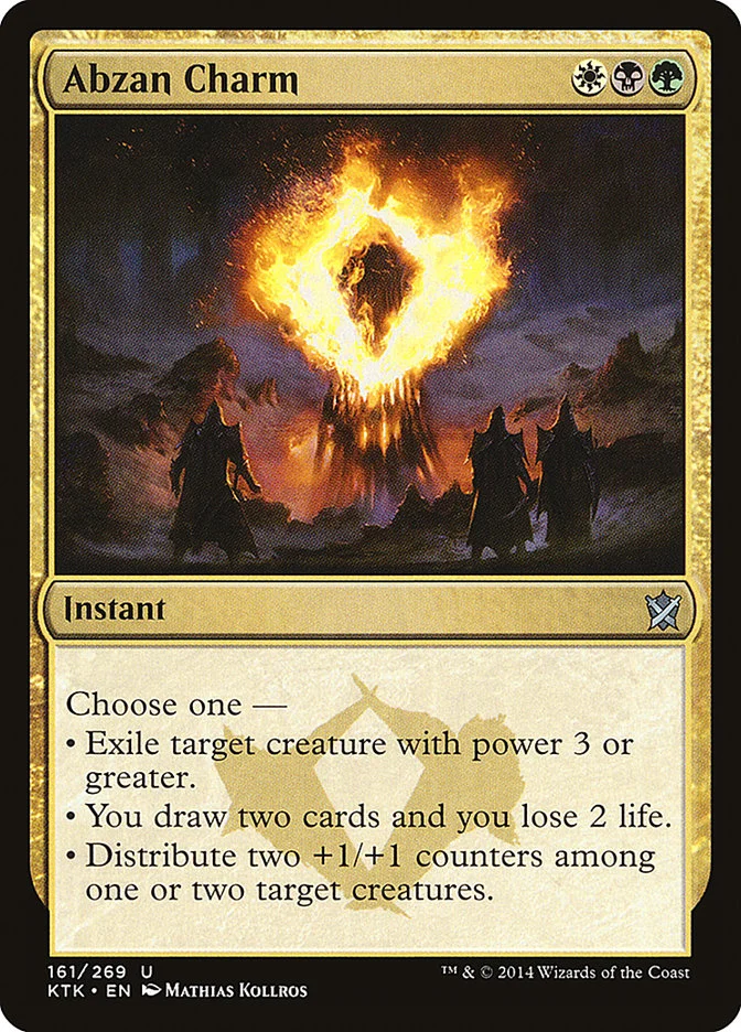 Abzan Charm 「KTK/161」「EN」