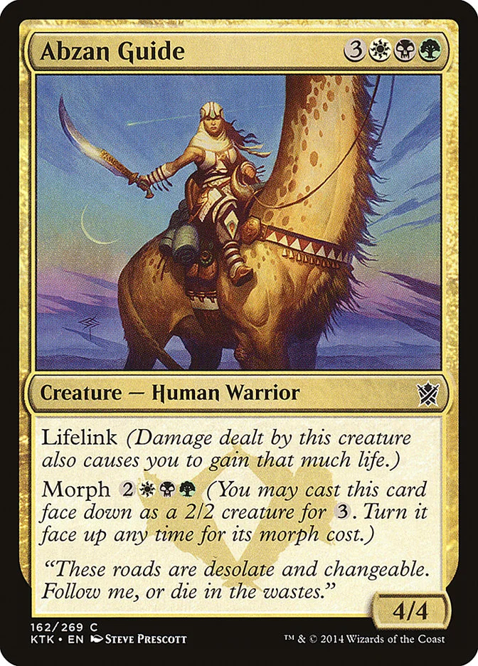 Abzan Guide 「KTK/162」「EN」