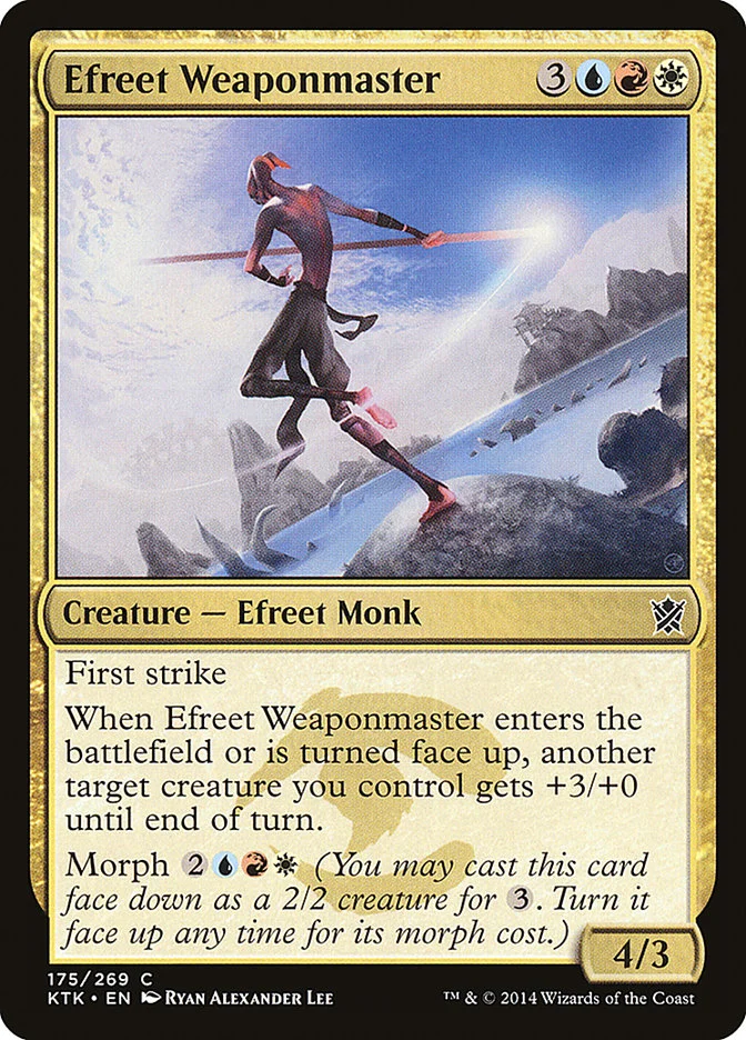 Efreet Weaponmaster 「KTK/175」「EN」