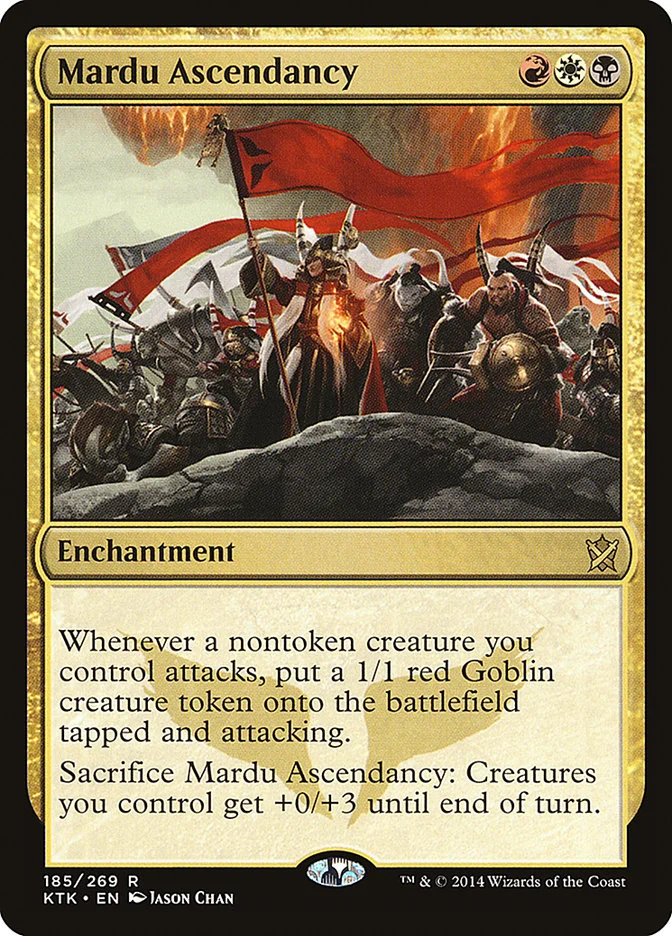 Mardu Ascendancy 「KTK/185」「EN」