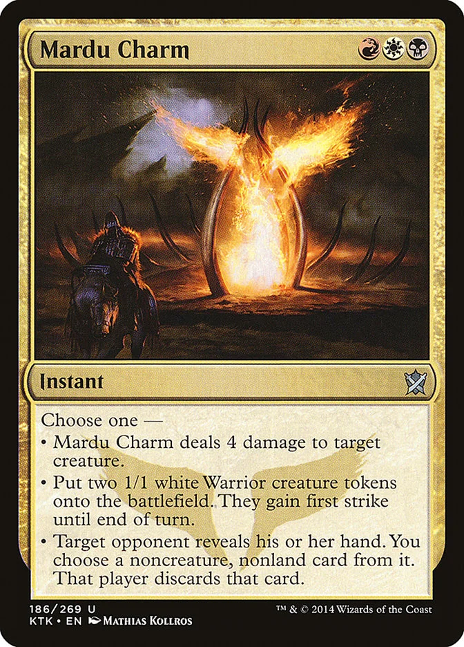 Mardu Charm 「KTK/186」「EN」