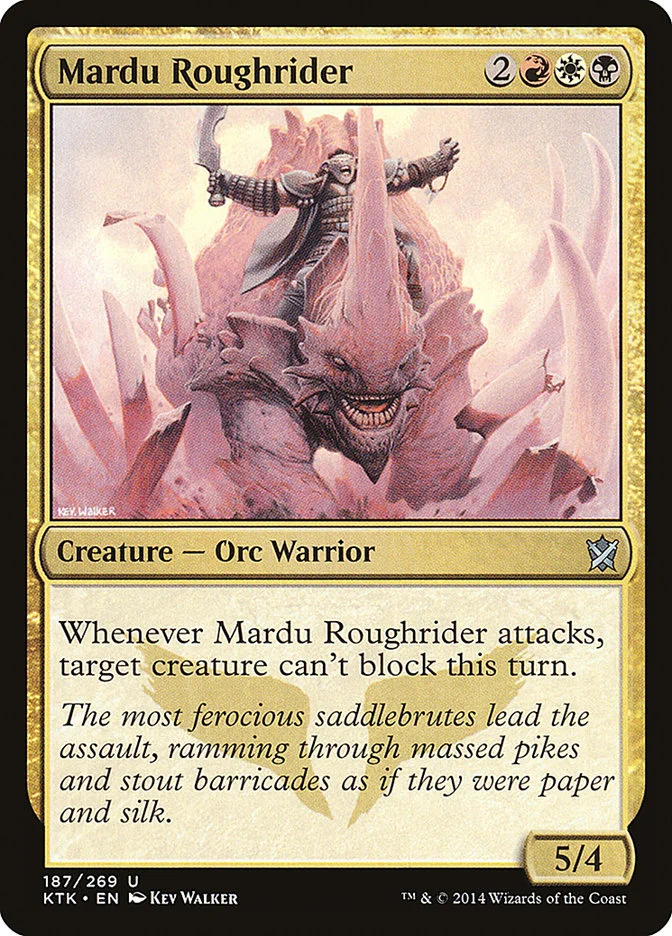 Mardu Roughrider 「KTK/187」「EN」
