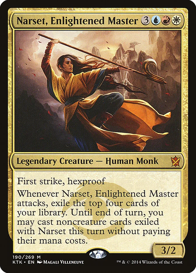 Narset, Enlightened Master 「KTK/190」「EN」