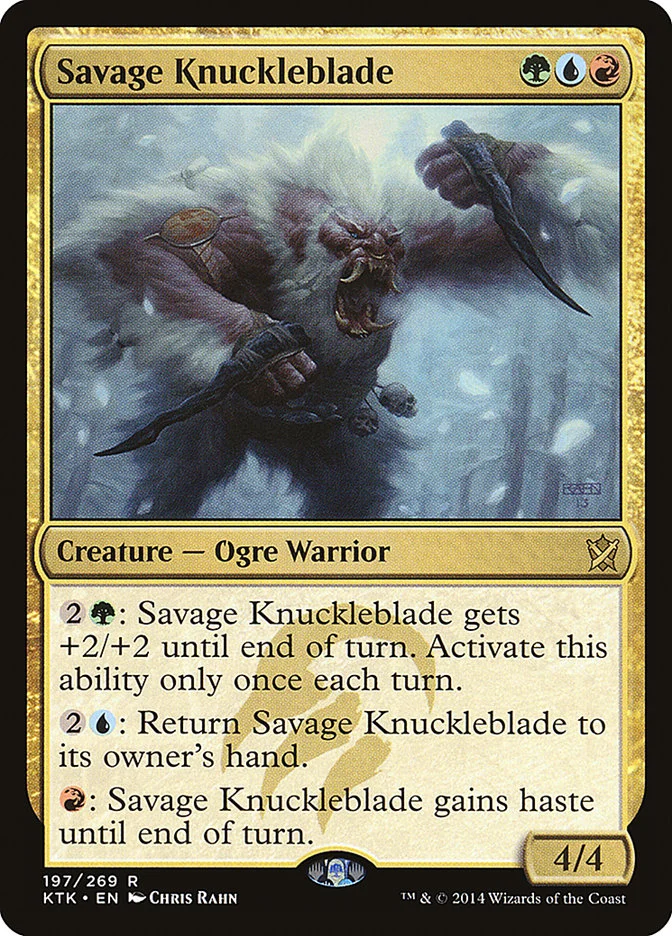 Savage Knuckleblade 「KTK/197」「EN」