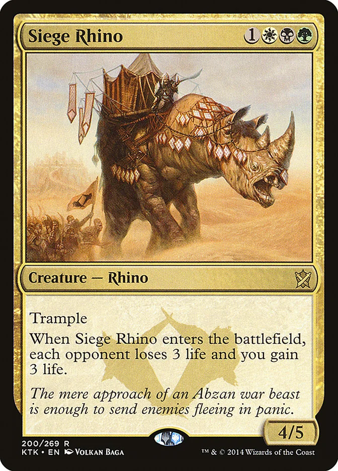 Siege Rhino 「KTK/200」「EN」