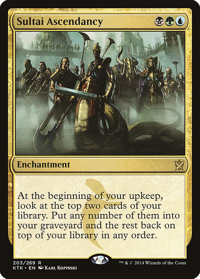 Sultai Ascendancy 「KTK/203」「EN」