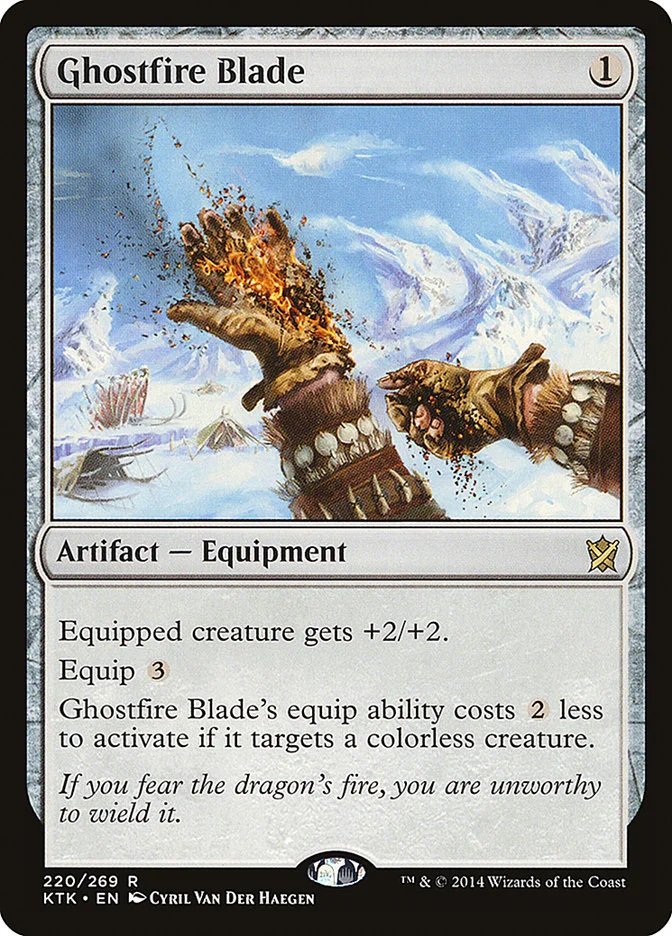 Ghostfire Blade 「KTK/220」「EN」