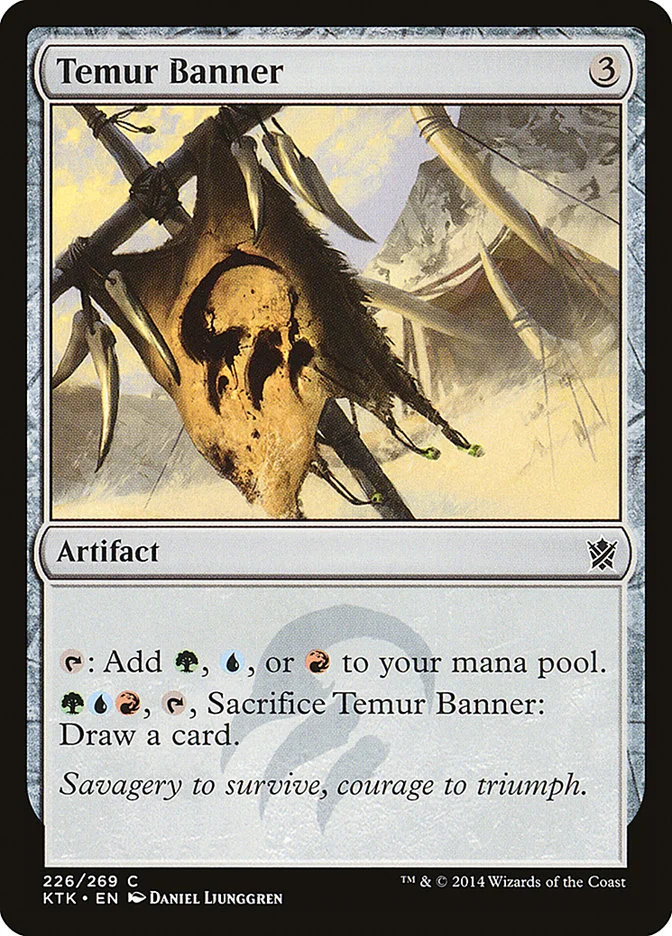Temur Banner 「KTK/226」「EN」