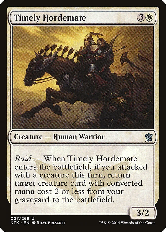Timely Hordemate 「KTK/27」「EN」
