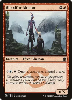 Bloodfire Mentor #102 · Magic: The Gathering