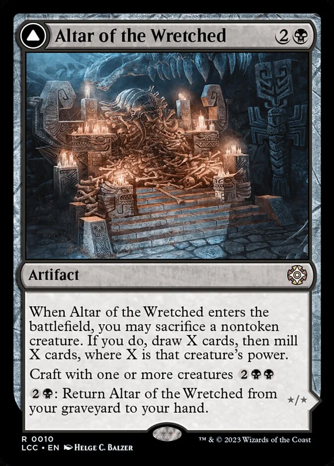 Altar of the Wretched // Wretched Bonemass 「LCC/10」「EN」