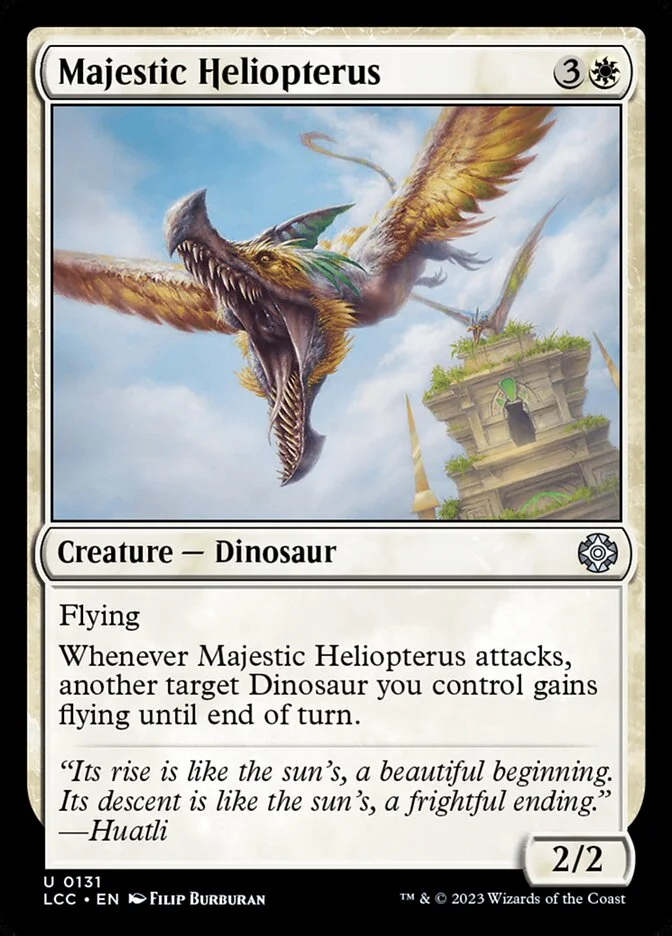 Majestic Heliopterus 「LCC/131」「EN」