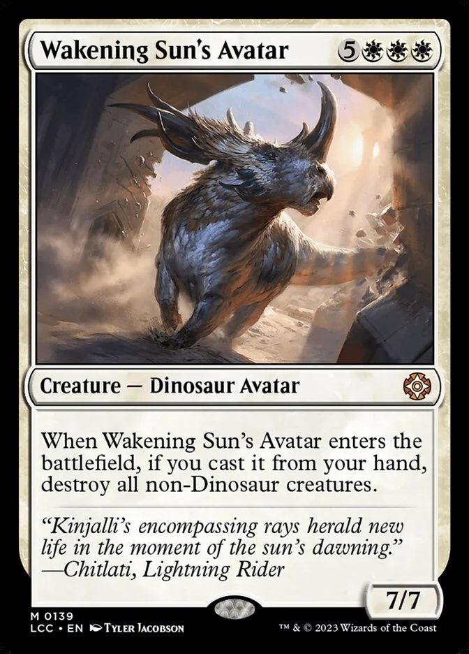 Wakening Sun's Avatar 「LCC/139」「EN」