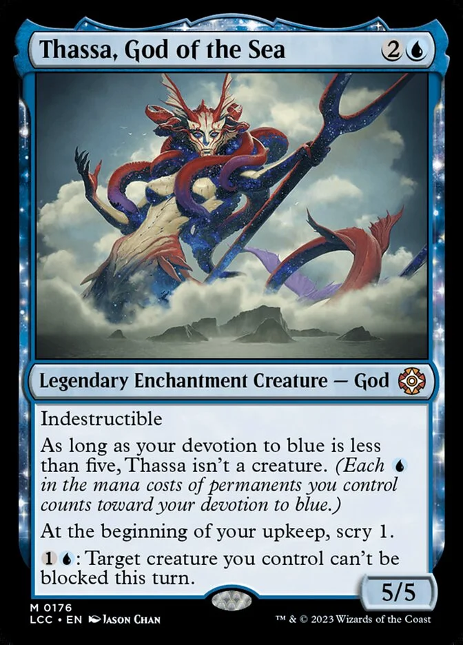 Thassa, God of the Sea 「LCC/176」「EN」