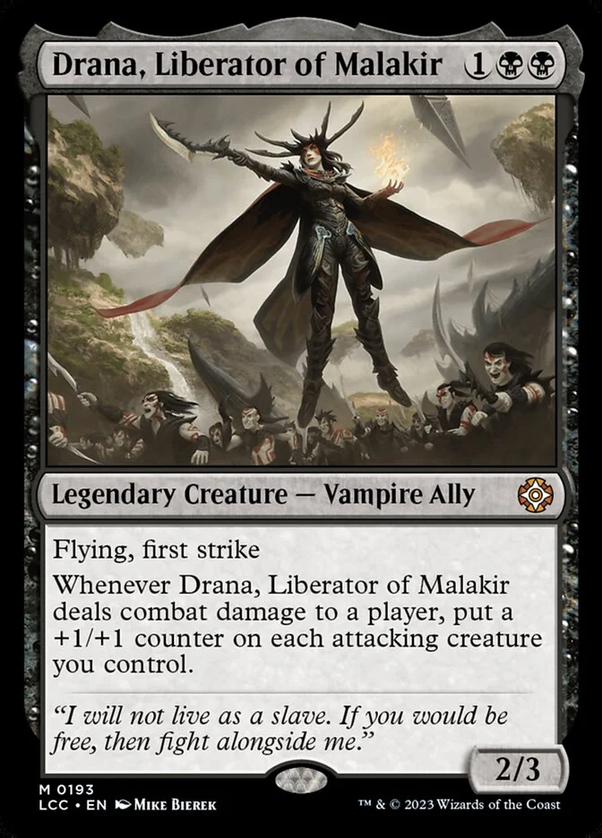 Drana, Liberator of Malakir 「LCC/193」「EN」