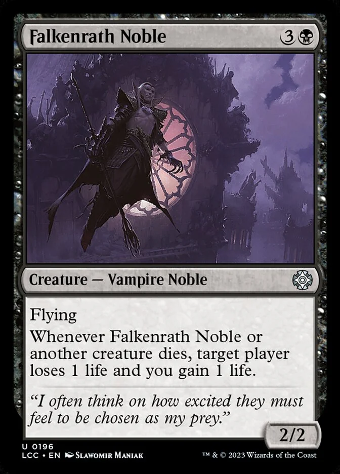 Falkenrath Noble 「LCC/196」「EN」