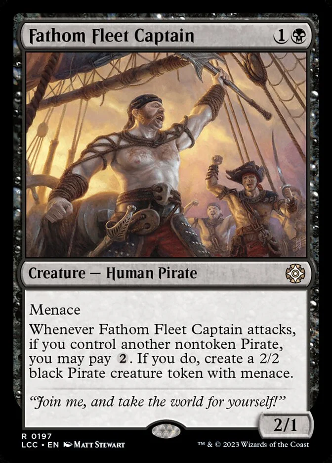 Fathom Fleet Captain 「LCC/197」「EN」