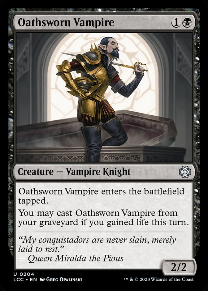 Oathsworn Vampire 「LCC/204」「EN」