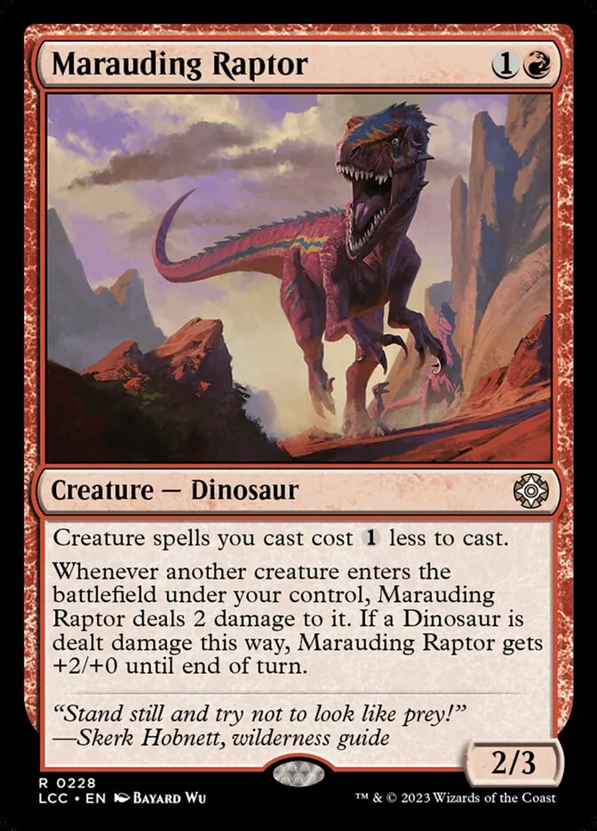 Marauding Raptor 「LCC/228」「EN」