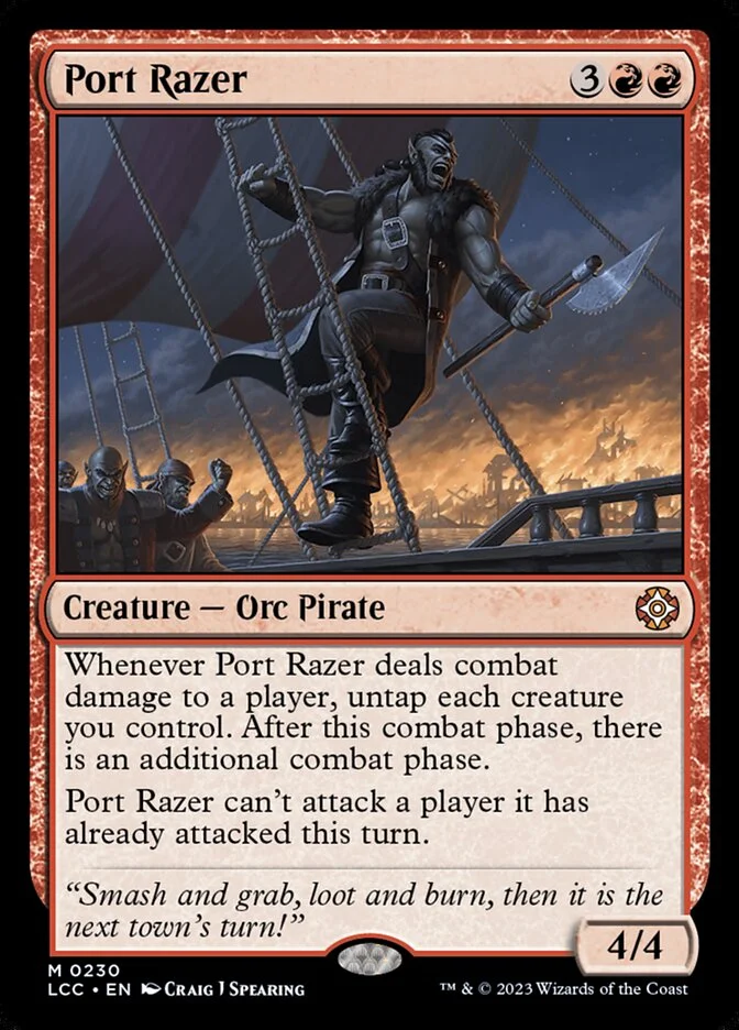 Port Razer 「LCC/230」「EN」