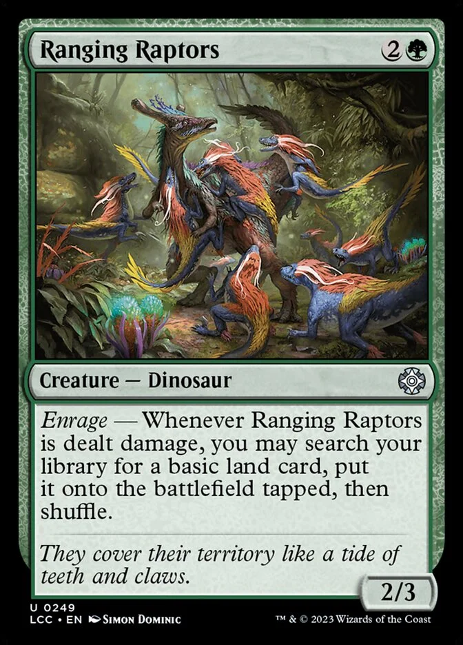 Ranging Raptors 「LCC/249」「EN」