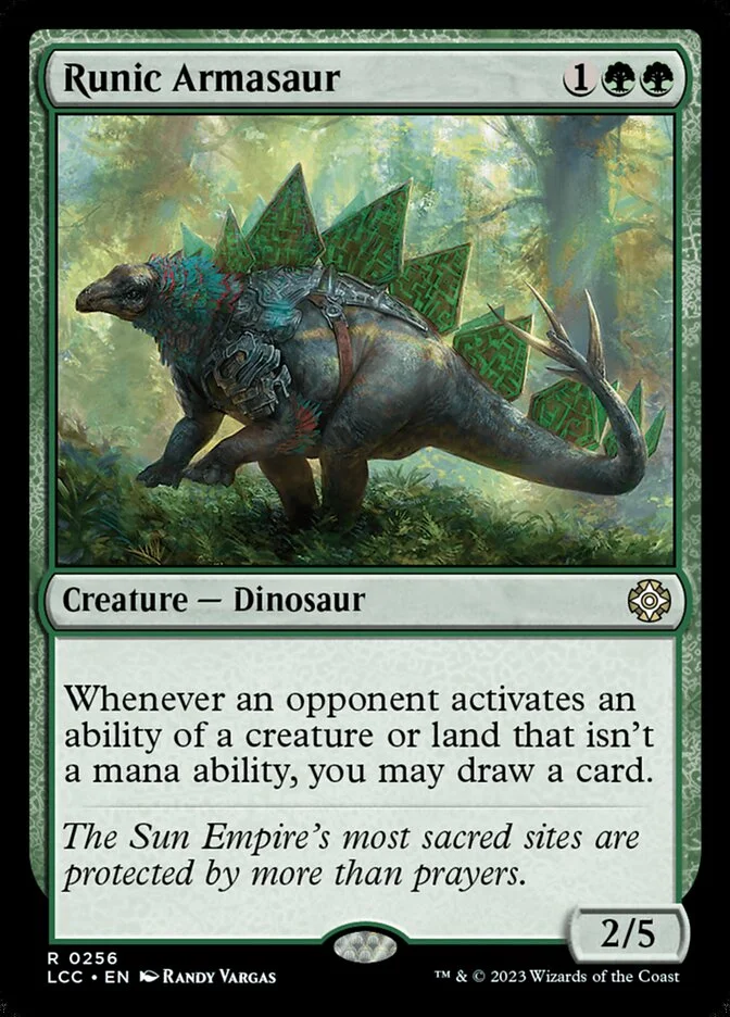 Runic Armasaur 「LCC/256」「EN」