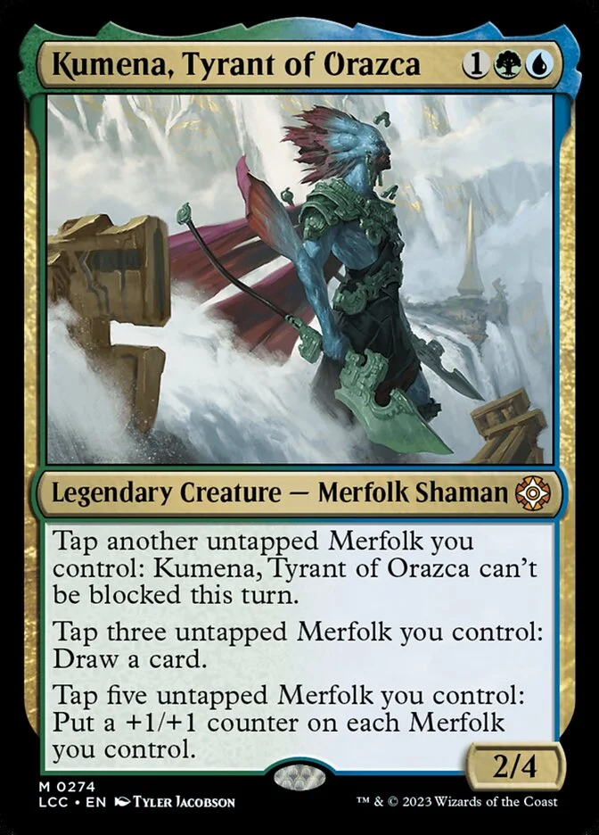 Kumena, Tyrant of Orazca 「LCC/274」「EN」
