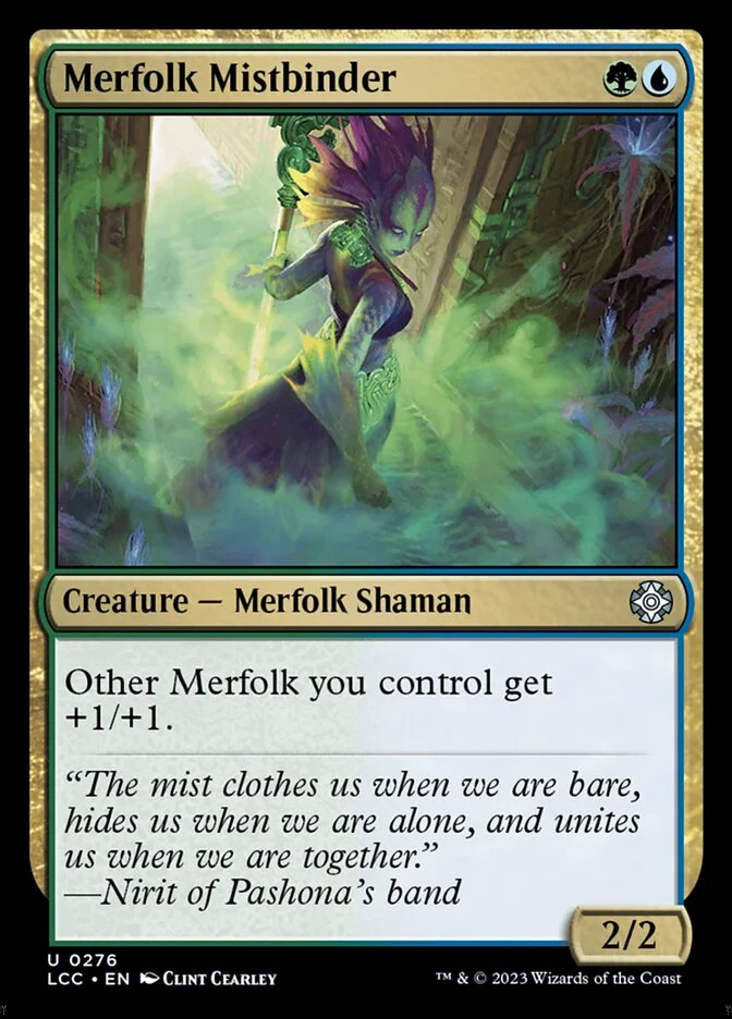 Merfolk Mistbinder 「LCC/276」「EN」