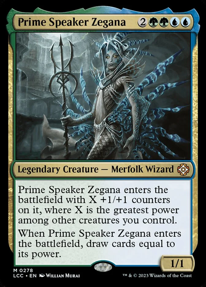 Prime Speaker Zegana 「LCC/278」「EN」