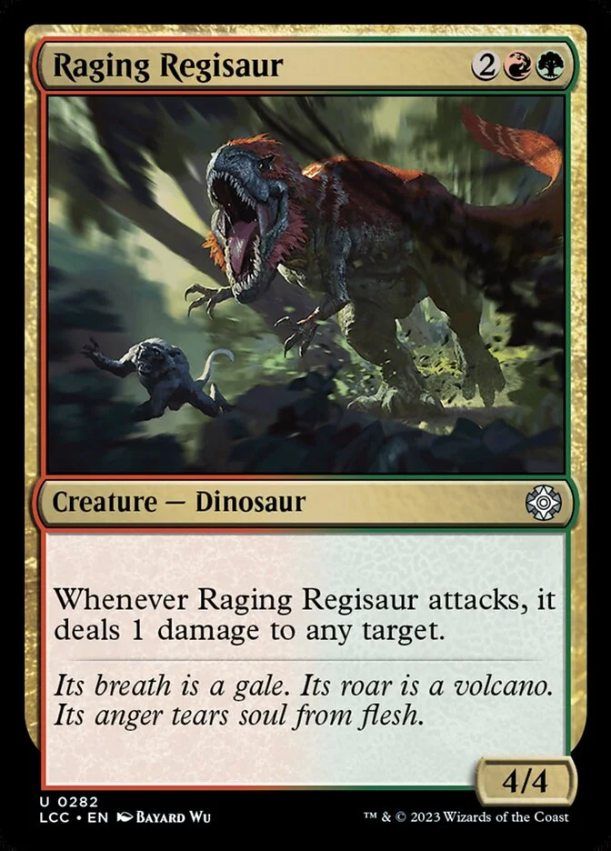 Raging Regisaur 「LCC/282」「EN」