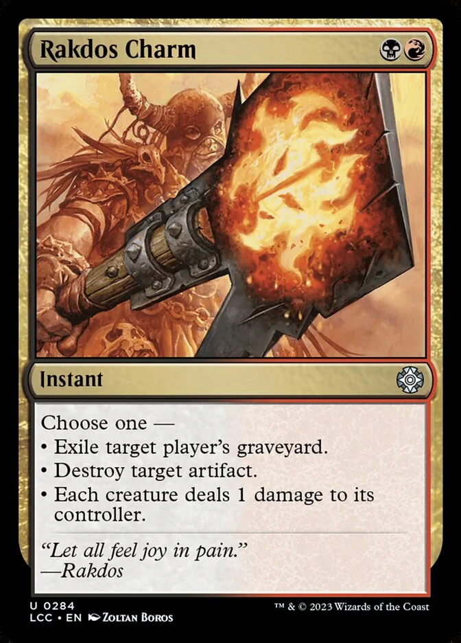 Rakdos Charm 「LCC/284」「EN」