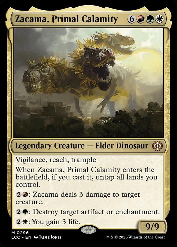 Zacama, Primal Calamity 「LCC/296」「EN」
