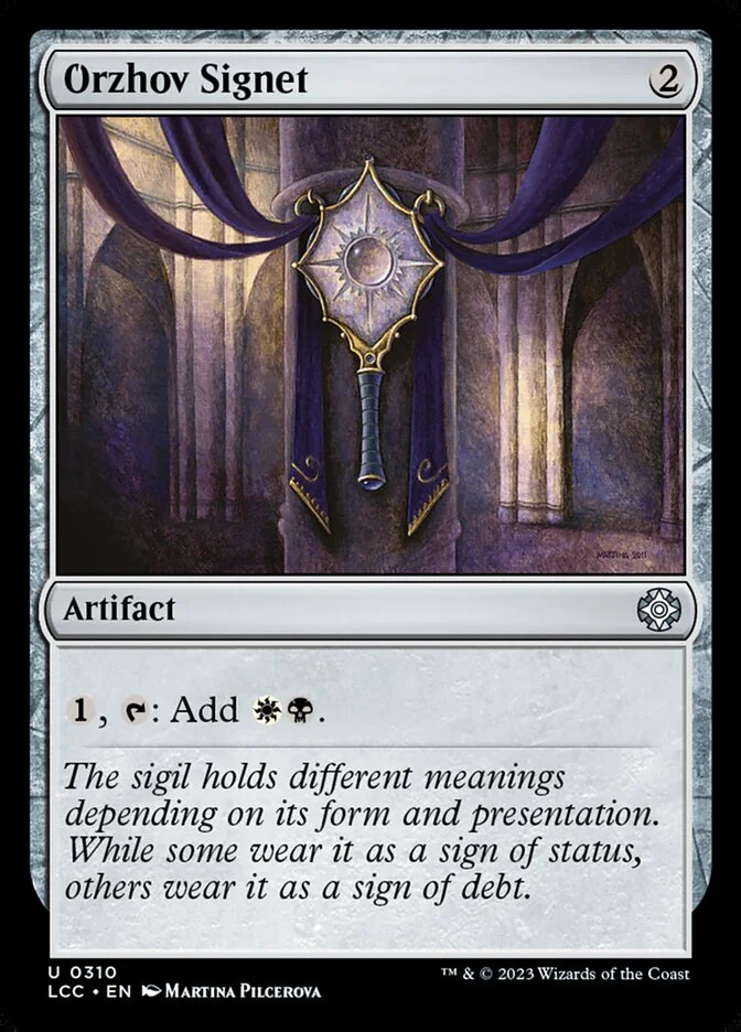 Orzhov Signet 「LCC/310」「EN」
