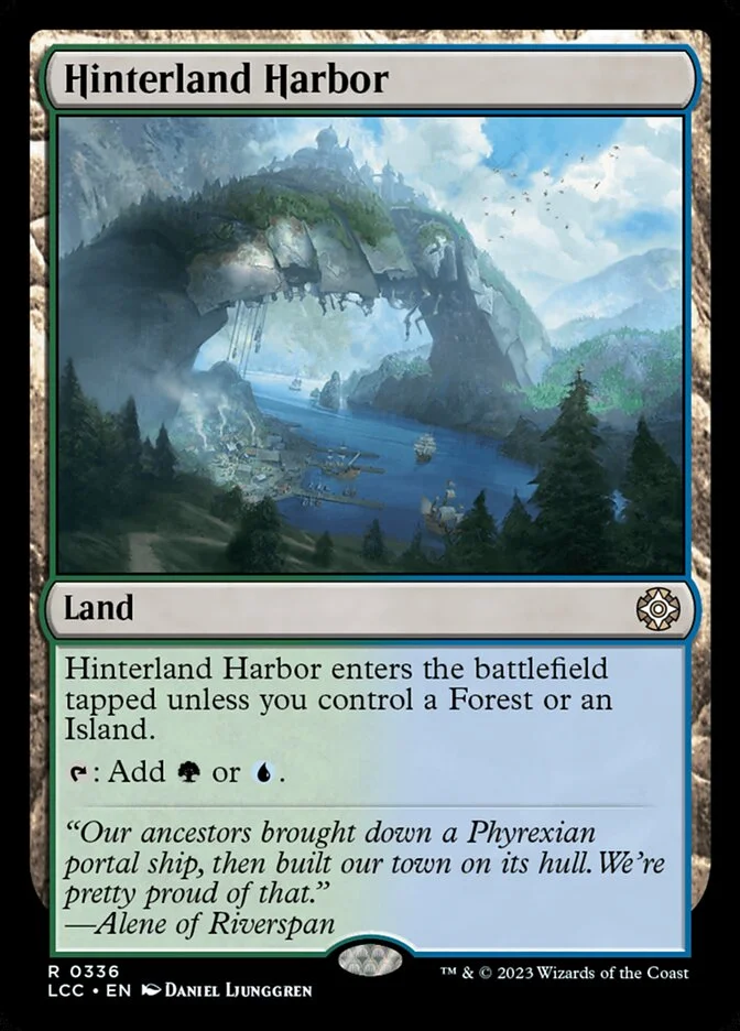Hinterland Harbor 「LCC/336」「EN」