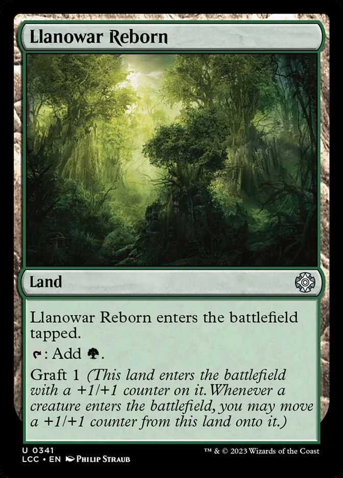 Llanowar Reborn 「LCC/341」「EN」
