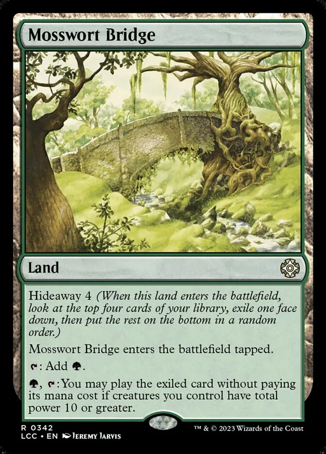 Mosswort Bridge 「LCC/342」「EN」