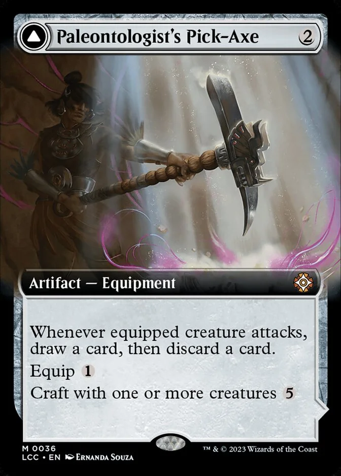 Paleontologist's Pick-Axe // Dinosaur Headdress 「LCC/36」「EN」