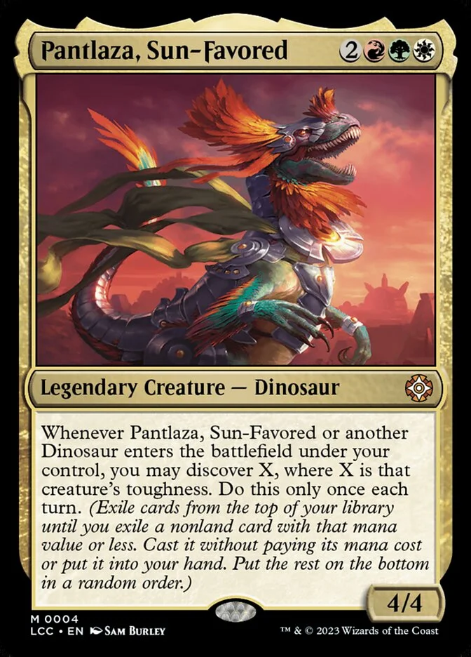 Pantlaza, Sun-Favored 「LCC/4」「EN」