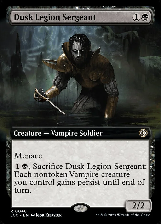 Dusk Legion Sergeant 「LCC/48」「EN」