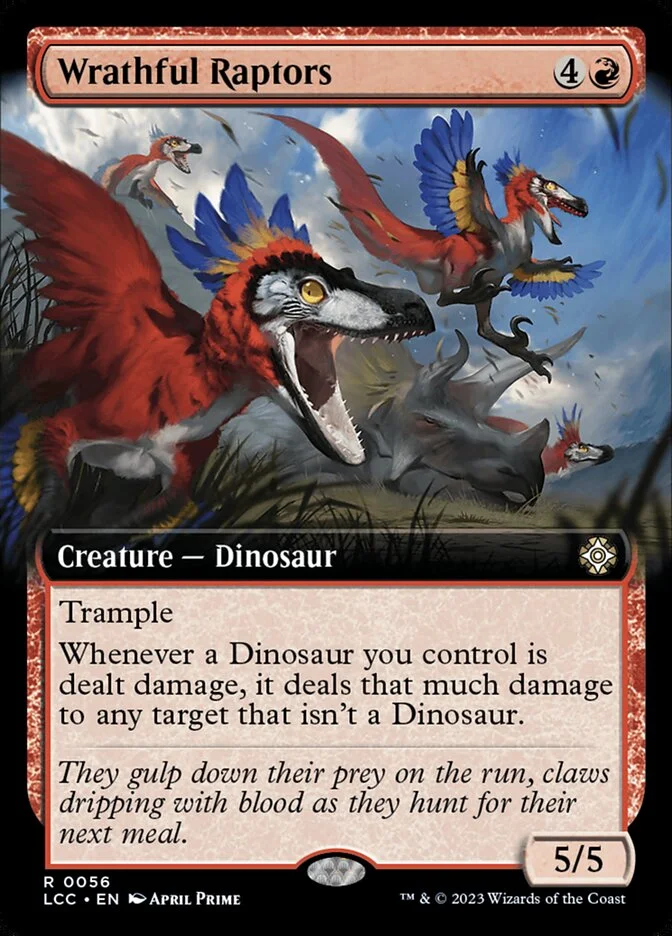 Wrathful Raptors 「LCC/56」「EN」